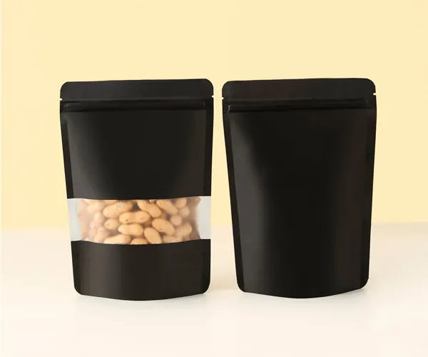 Stand Up Pouches With Window
