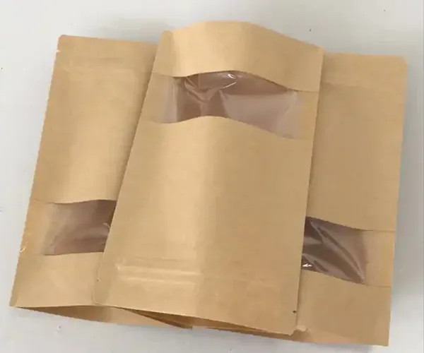 Kraft Paper Stand Up Pouch