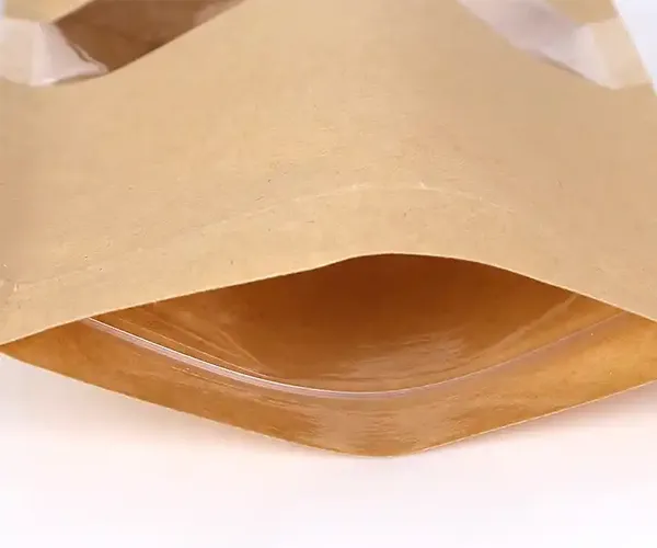 Kraft Paper Stand Up Pouch