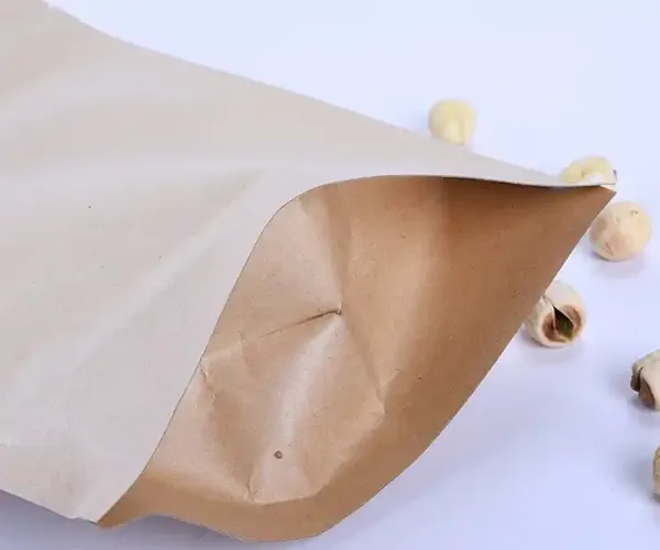 Kraft Paper Stand Up Pouch
