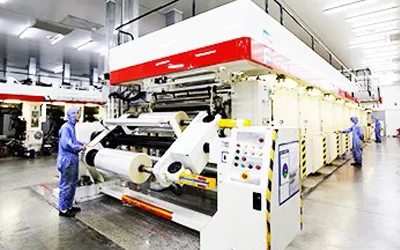 Gravure printing capability image