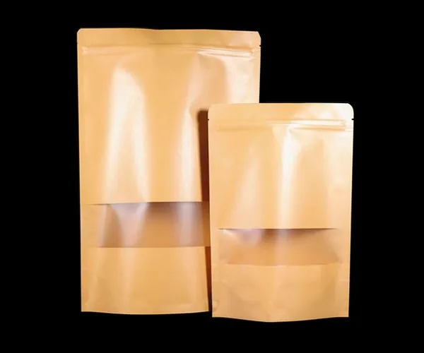 Stand Up Pouches With Window